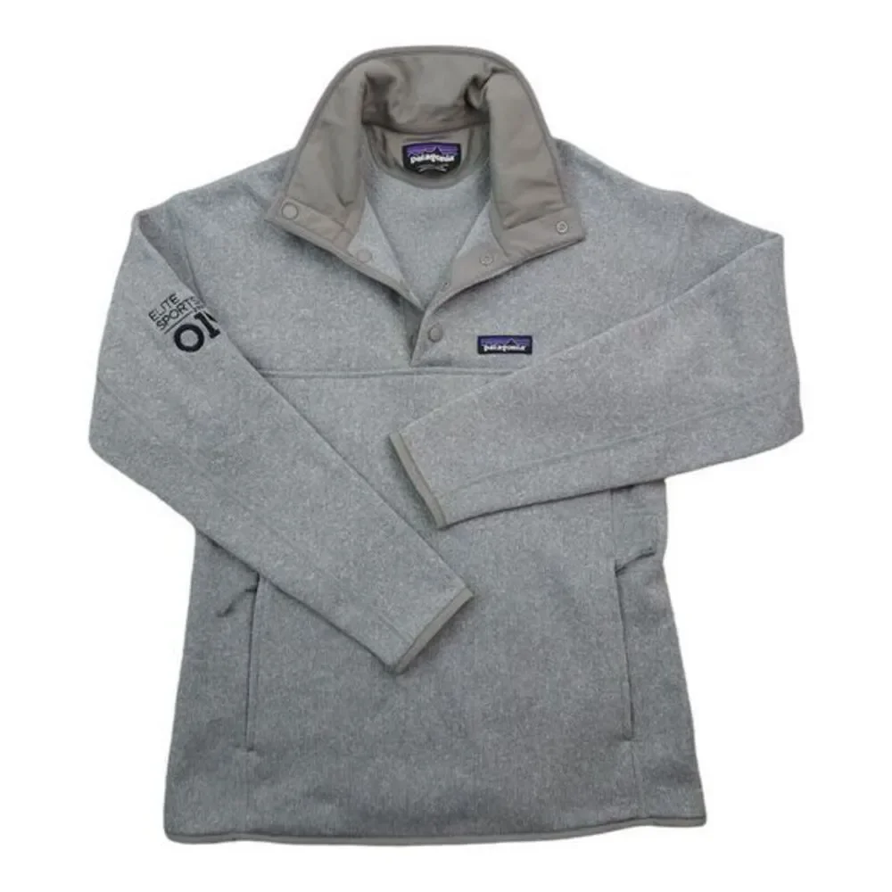 Patagonia Lightweight Better Sweater Snap T Fleece Marsupial Pullover Womens‎ XS
